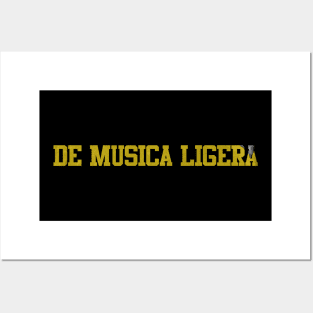 de musica ligera Posters and Art